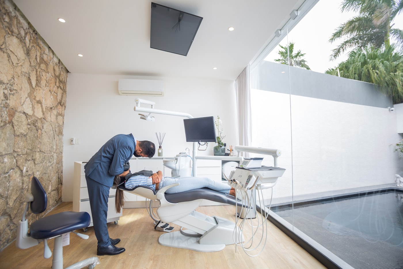 Clean, comfortable treatment room at Meadowthorpe Family Dentistry